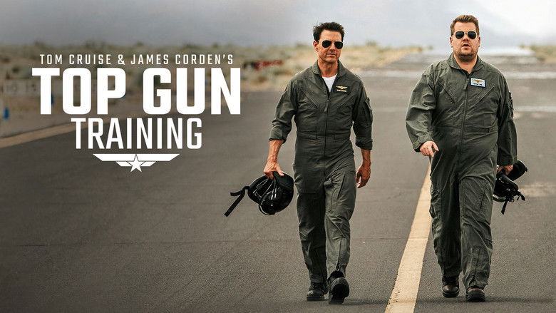 кадр из фильма James Corden's Top Gun Training with Tom Cruise