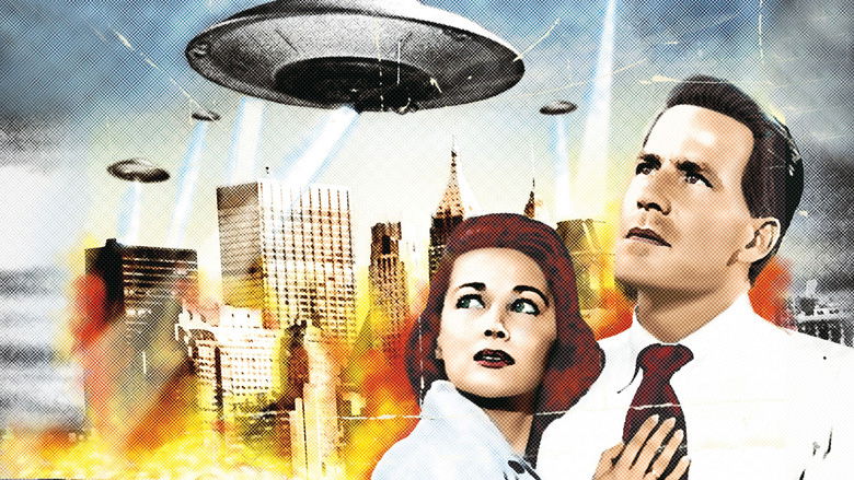 кадр из фильма Земля против летающих тарелок