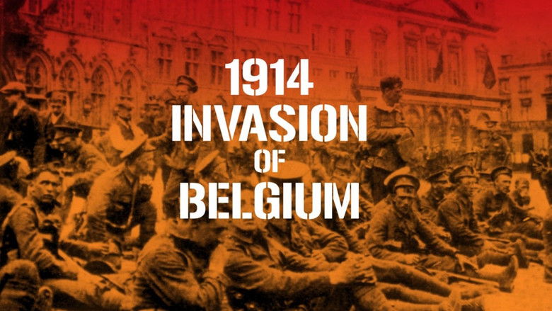 1914 the invasion of Belgium