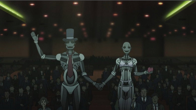 кадр из фильма Аниматрица: Второе возрождение – Часть 1