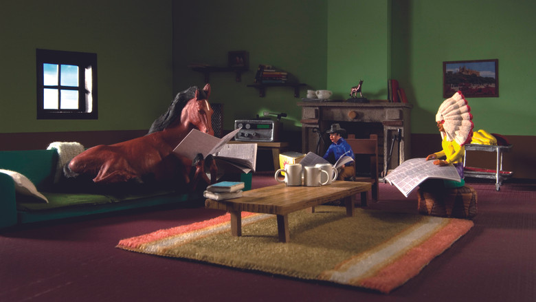 кадр из фильма Паника в деревне