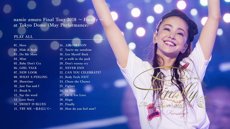 кадр из фильма Namie Amuro Final Tour 2018 - Finally 5月東京ドーム公演