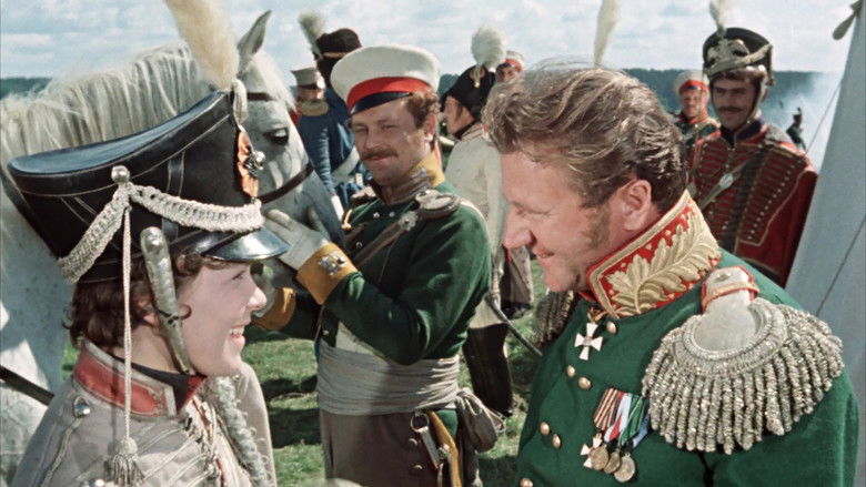 кадр из фильма Гусарская баллада