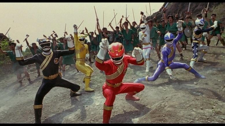 кадр из фильма 百獣戦隊ガオレンジャー 火の山、吼える