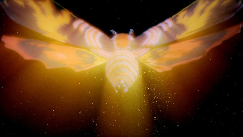 кадр из фильма Годзилла против Мотры: Битва за Землю