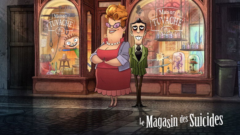 кадр из фильма Магазинчик самоубийств