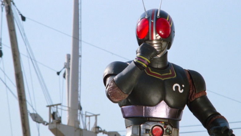 кадр из фильма 仮面ライダーBLACK 鬼ヶ島へ急行せよ