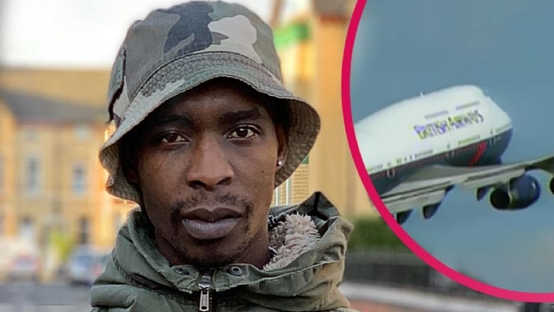 кадр из фильма The Man Who Fell From The Sky