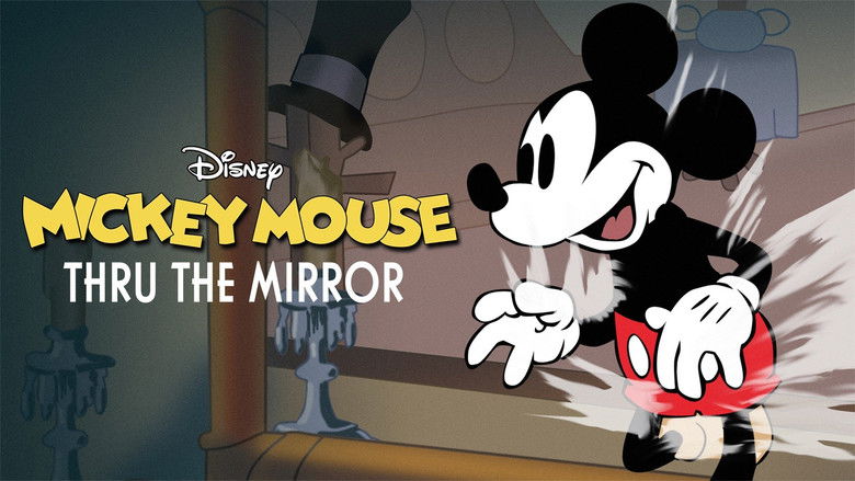 кадр из фильма Микки Маус:  Сквозь зеркало