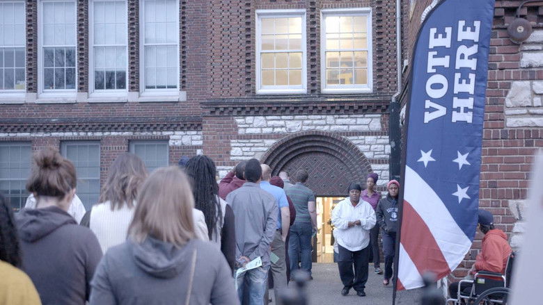кадр из фильма Rigged: The Voter Suppression Playbook