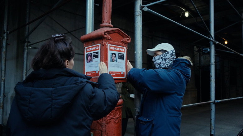 кадр из фильма Torn: The Israel-Palestine Poster War on New York City Streets