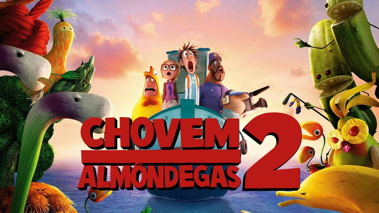 кадр из фильма Облачно, возможны осадки в виде фрикаделек 2: Месть ГМО