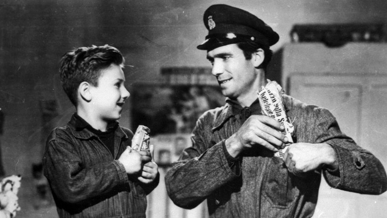 кадр из фильма Похитители велосипедов