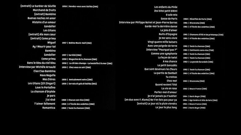 Dalida - Une Vie - 1