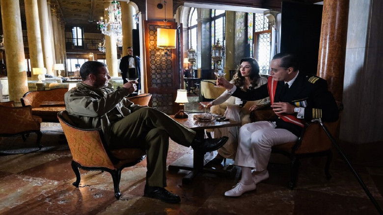 кадр из фильма За рекой, в тени деревьев