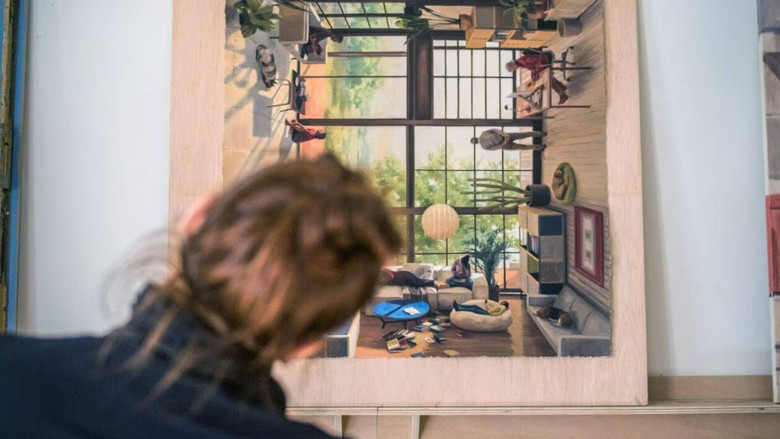 кадр из фильма Illusion d'optique, illusions artistiques