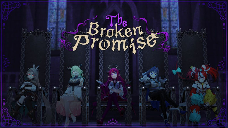 кадр из фильма The Broken Promise Hololive English -Promise- 1st Anniversary Musical