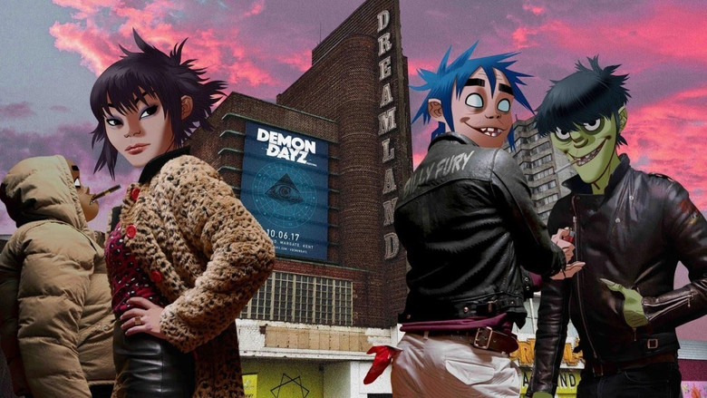 кадр из фильма Gorillaz - Demon Days Live at the Manchester Opera House
