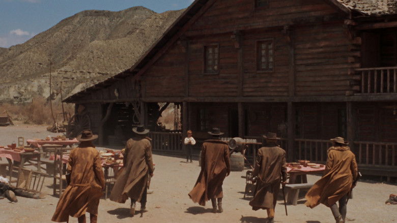 кадр из фильма Однажды на Диком Западе