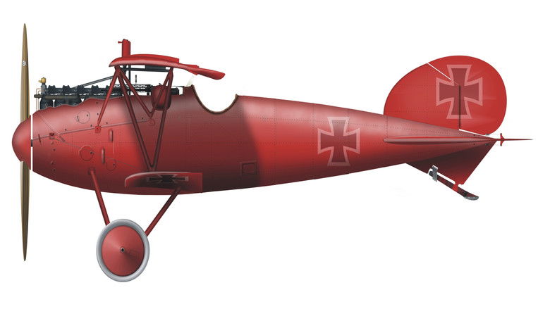 кадр из фильма El Baron Rojo. Un heroe de la aviacion