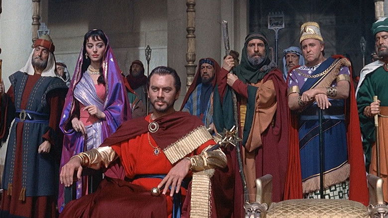 кадр из фильма Соломон и Шеба