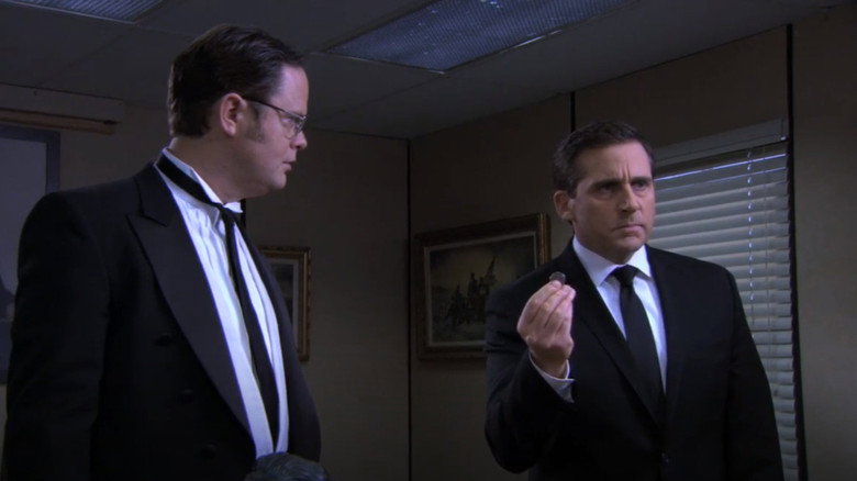 кадр из фильма Threat Level Midnight: The Movie