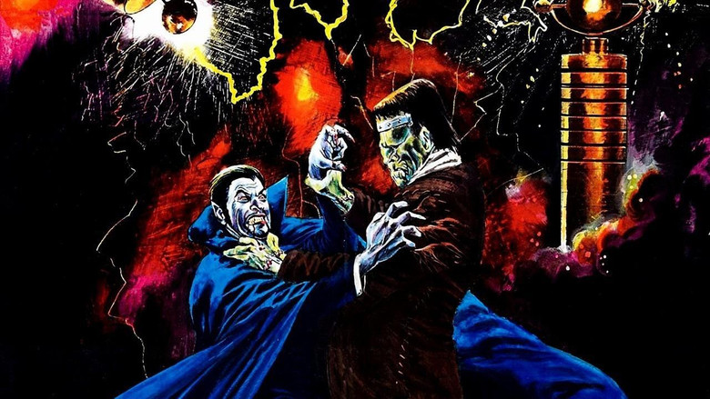кадр из фильма Dracula vs. Frankenstein