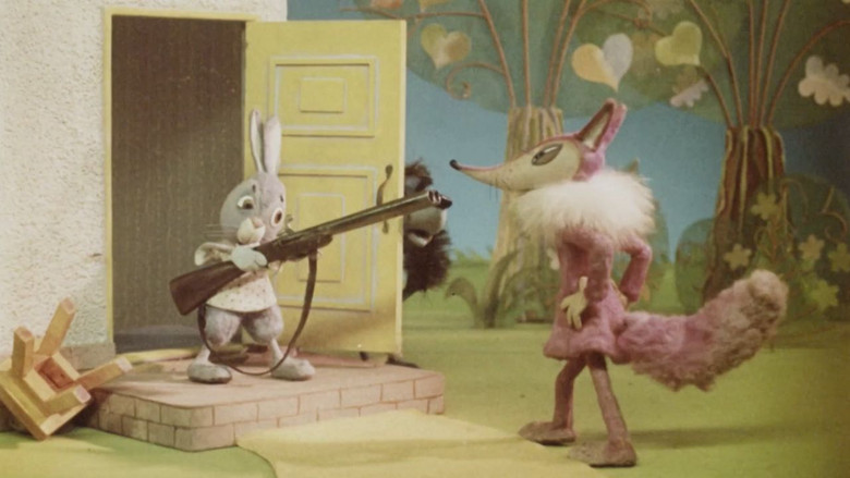 кадр из фильма Зайка-зазнайка
