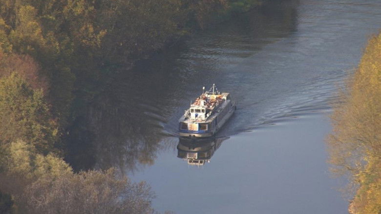 кадр из фильма Die Saale von oben