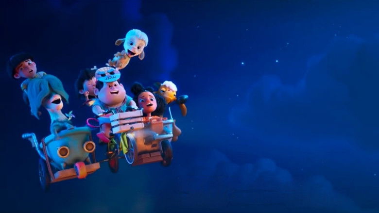 кадр из фильма Джамбо и маленькое привидение