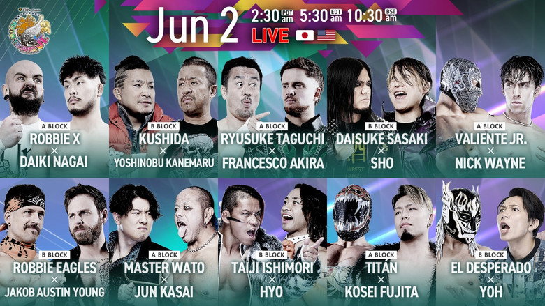 кадр из фильма NJPW Best of the Super Junior 33 - Day 11