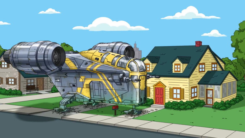 кадр из фильма Family Guy: A Lesson In The Force