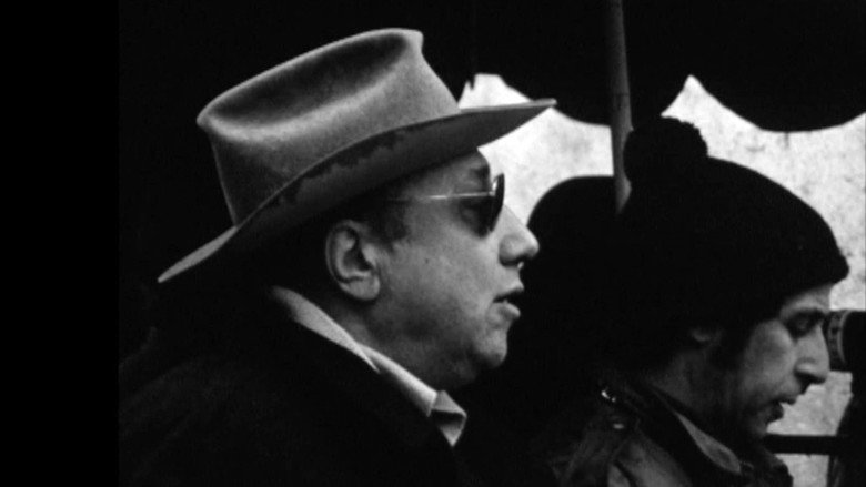 кадр из фильма Delon-Melville, la solitude de deux samouraïs