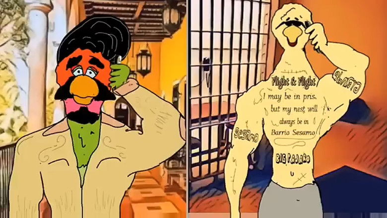 кадр из фильма Barrio Sesamo