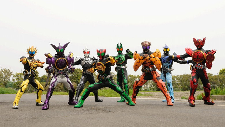 кадр из фильма 劇場版 仮面ライダーオーズ WONDERFUL 将軍と２１のコアメダル