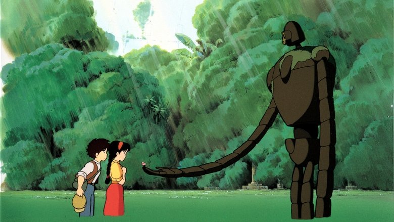 кадр из фильма Небесный замок Лапута