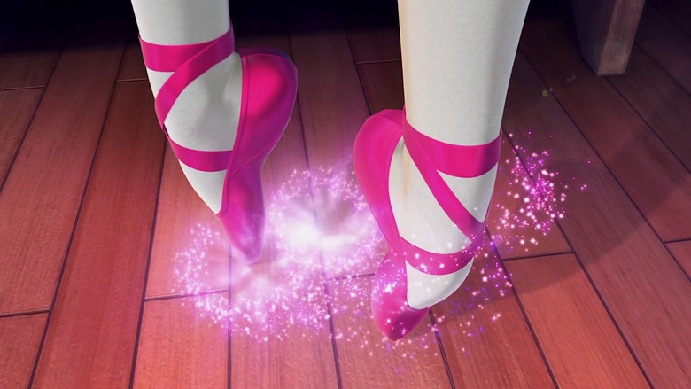 кадр из фильма Барби: Балерина в розовых пуантах