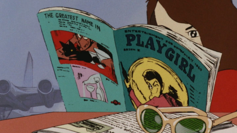 кадр из фильма Люпен III: Секретные документы