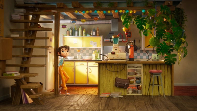 кадр из фильма La Fille dans les nuages