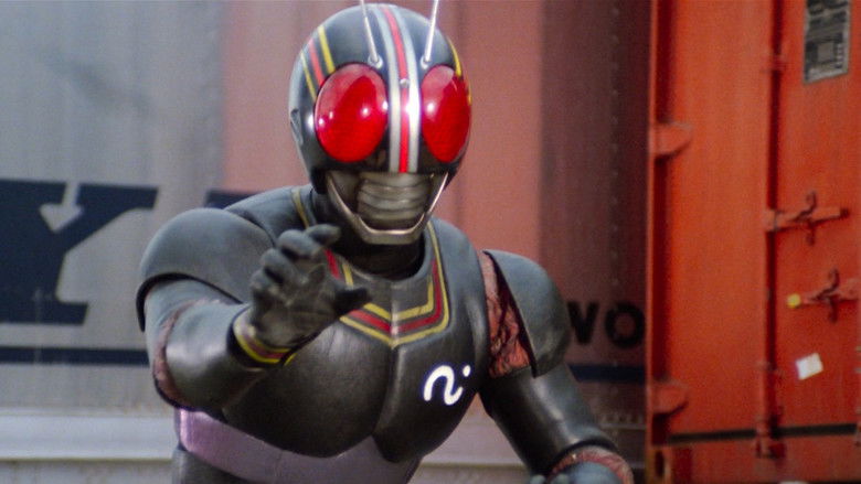кадр из фильма 仮面ライダーBLACK 鬼ヶ島へ急行せよ