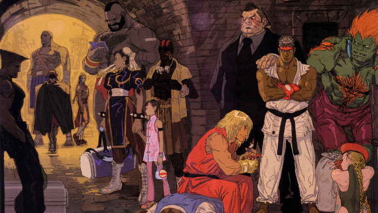 кадр из фильма ＳＴＲＥＥＴ ＦＩＧＨＴＥＲ ＳＡＧＡ 格闘武眞傳