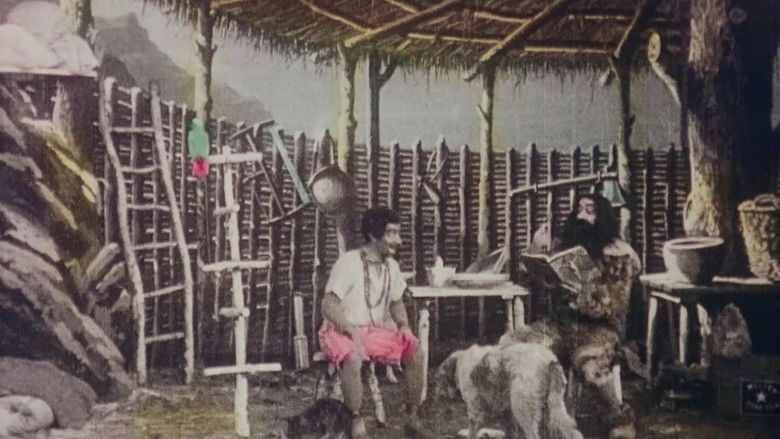 кадр из фильма Les Aventures de Robinson Crusoé