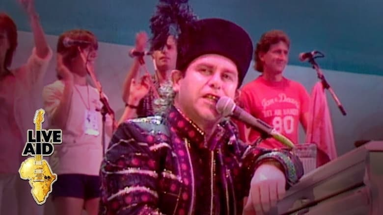 кадр из фильма Elton John at Live Aid