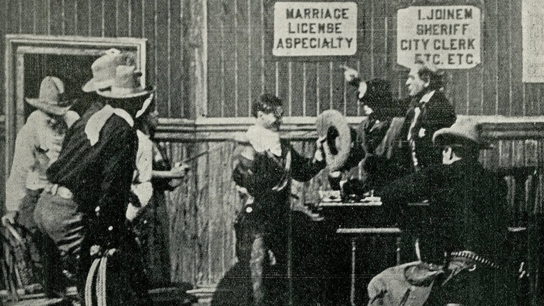 кадр из фильма The Cowboy and the Shrew