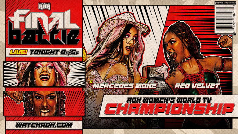 кадр из фильма ROH Final Battle 2025