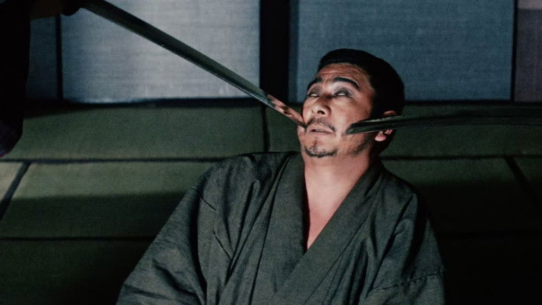 кадр из фильма Затоичи на свободе