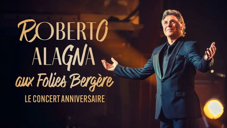 кадр из фильма Roberto Alagna aux Folies Bergère, le concert anniversaire