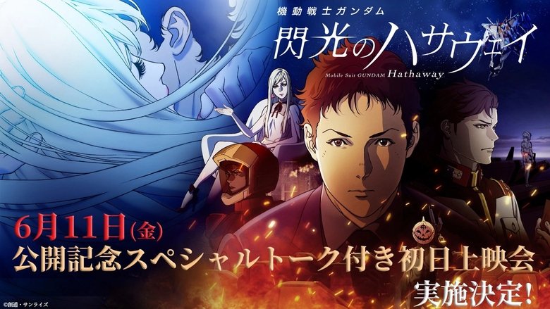 кадр из фильма Мобильный воин Гандам: вспышка Хэтэуэя