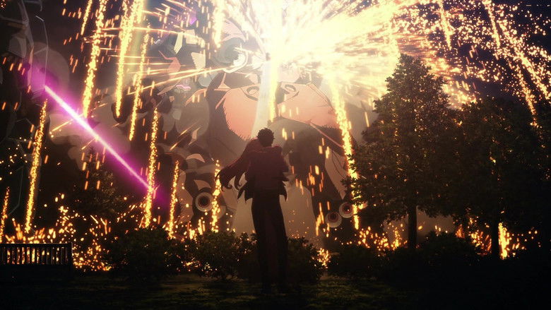 кадр из фильма Мобильный воин Гандам: вспышка Хэтэуэя