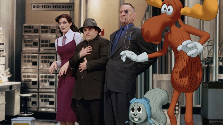 кадр из фильма Приключения Рокки и Буллвинкля